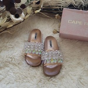 Cape Robbin Moira Embellished Sandal